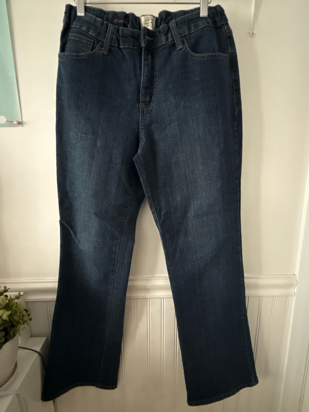 St. John's Bay Dark Blue Flare Jeans